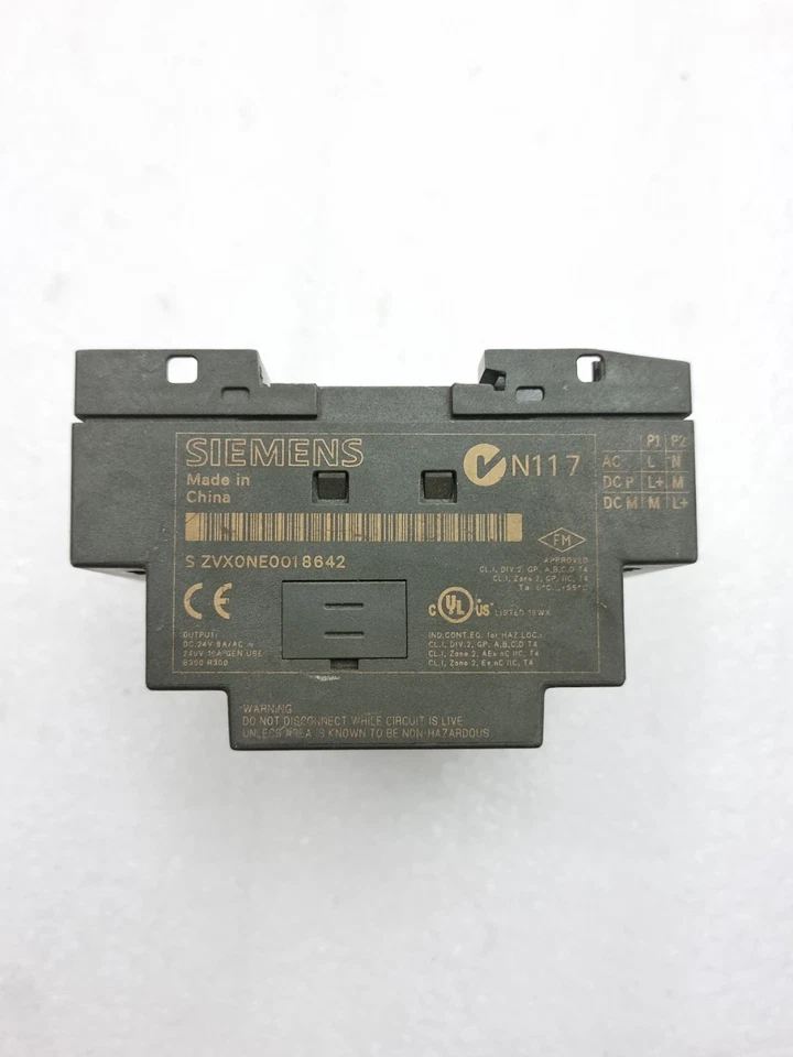 Siemens 6ED1052-1HB00-0BA6 Logo With 6ED1055-1MB00-0BA1 Expansion Module (Used)